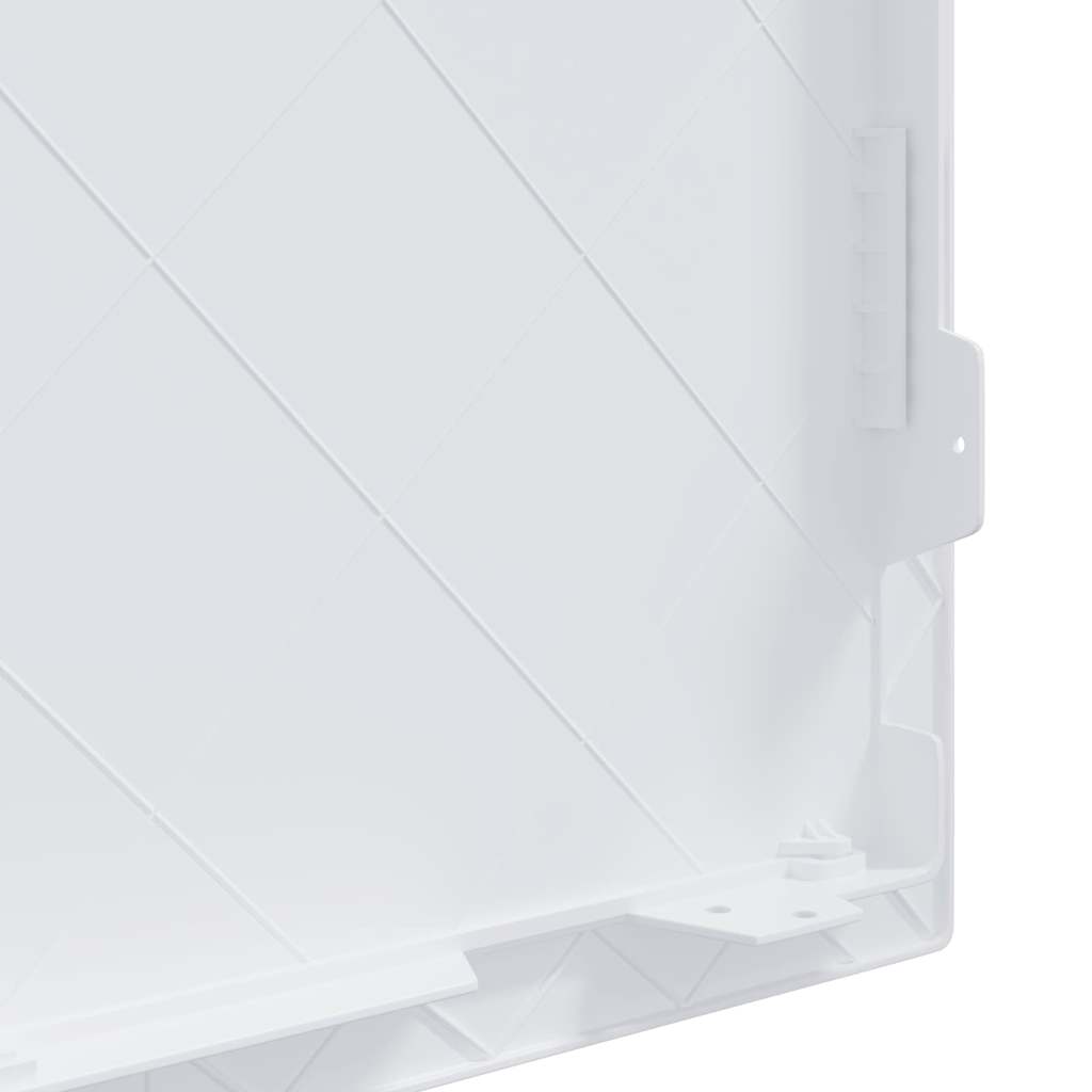 Adgangspaneler Hvid 40 x 40 cm ABS Plastik
