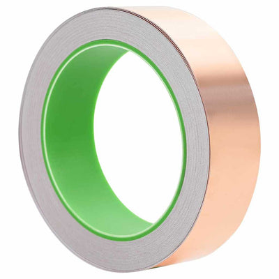 Dobbelt-sidet kobbertape til sneglebeskyttelse 30 mm x 20 m