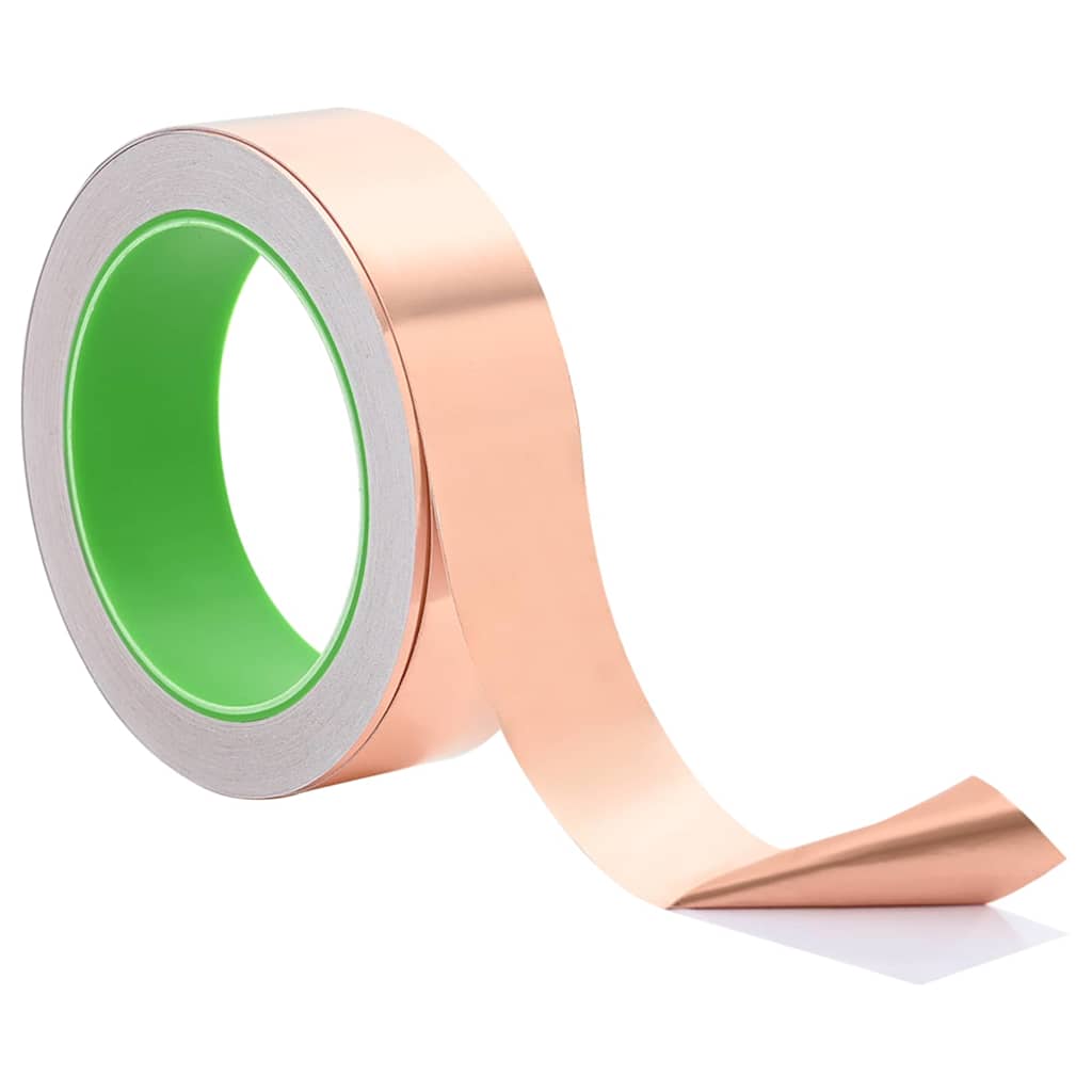 Dobbelt-sidet kobbertape til sneglebeskyttelse 30 mm x 20 m