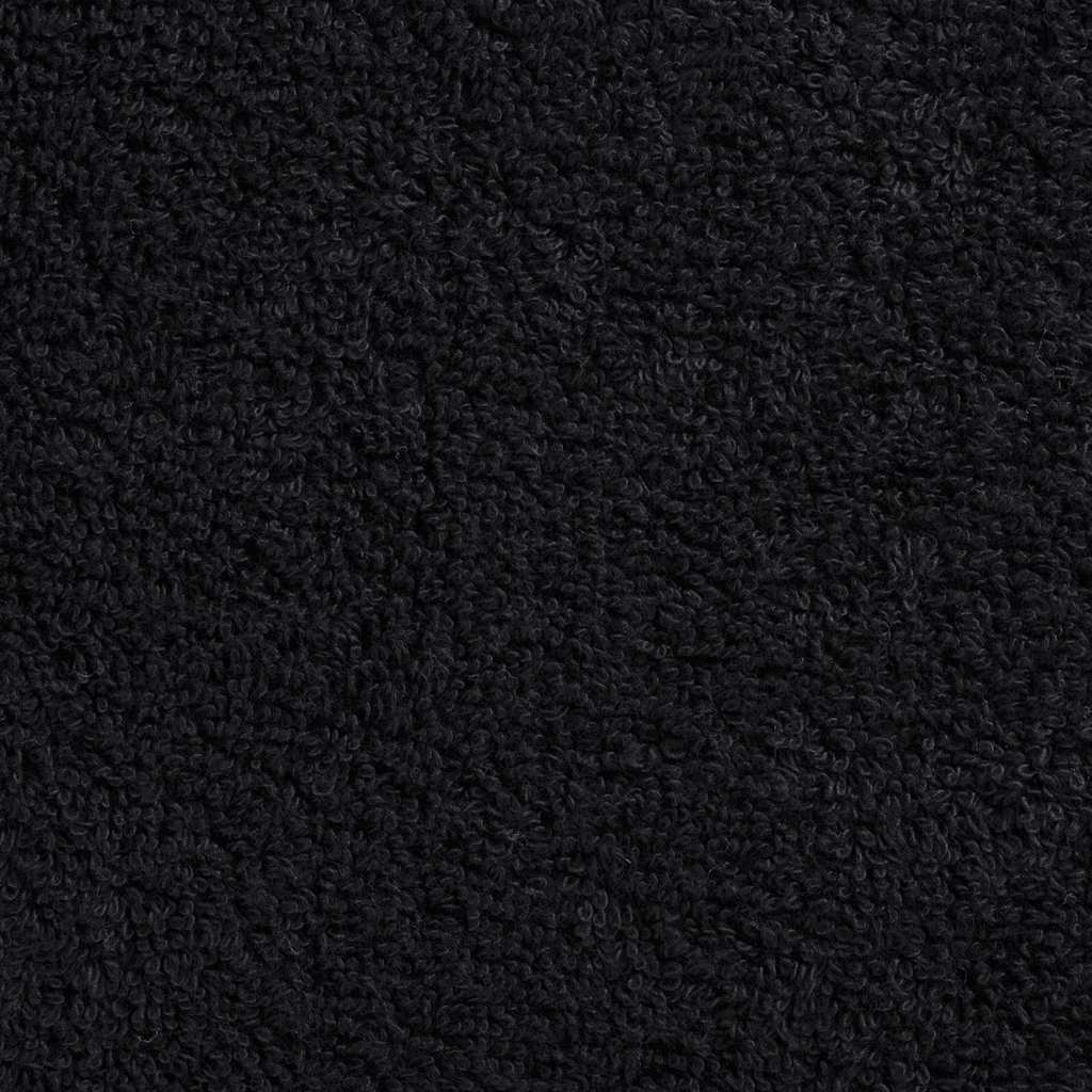 Gæstehåndklæde SOLUND 50 stk. Sort 50 x 100 cm 550 gsm