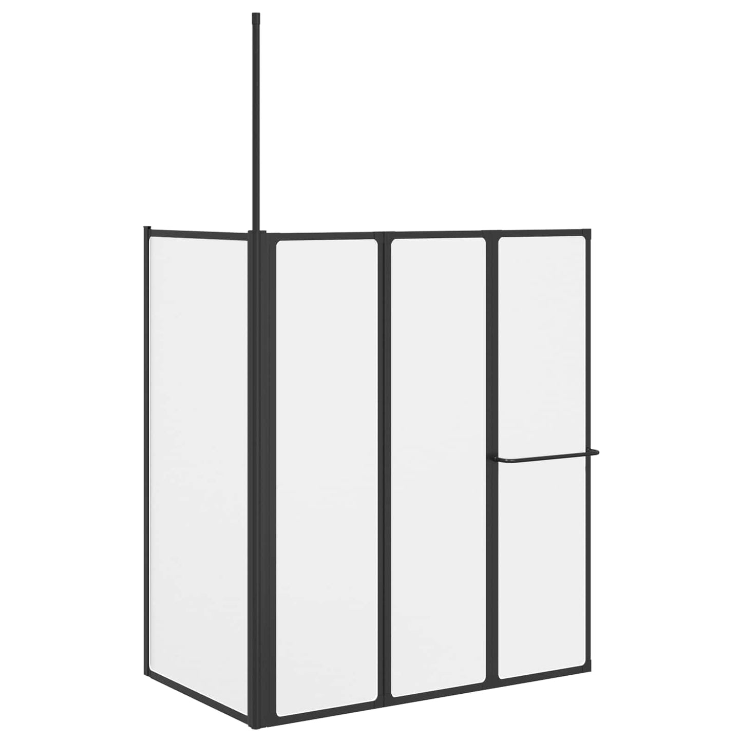 Brusevæg Hvid 120 x 70 x 137 cm Aluminium