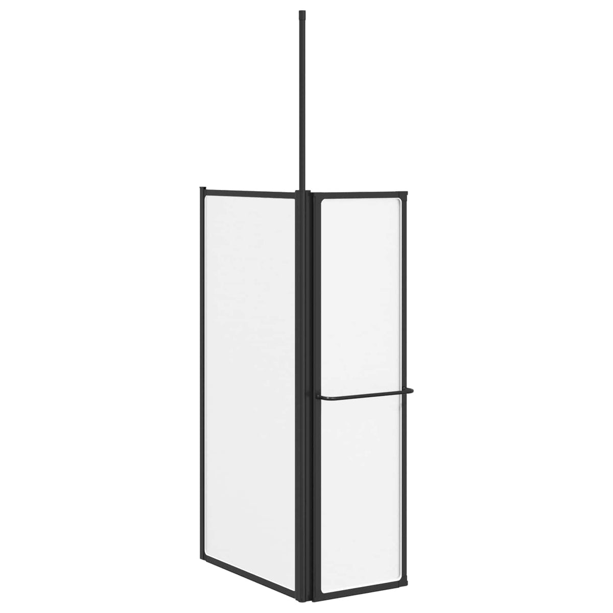 Brusevæg Hvid 120 x 70 x 137 cm Aluminium