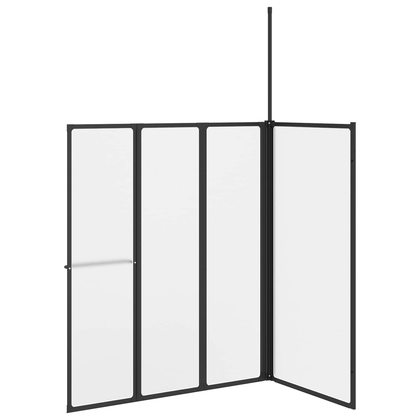 Brusevæg Hvid 120 x 70 x 137 cm Aluminium