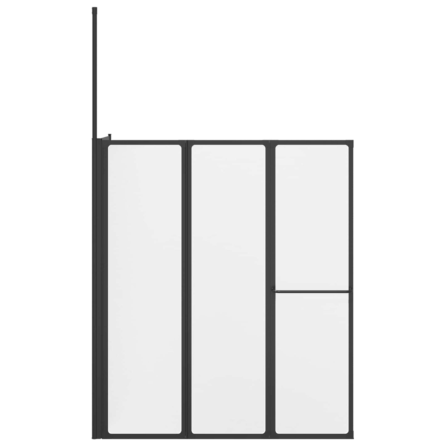 Brusevæg Hvid 120 x 70 x 137 cm Aluminium
