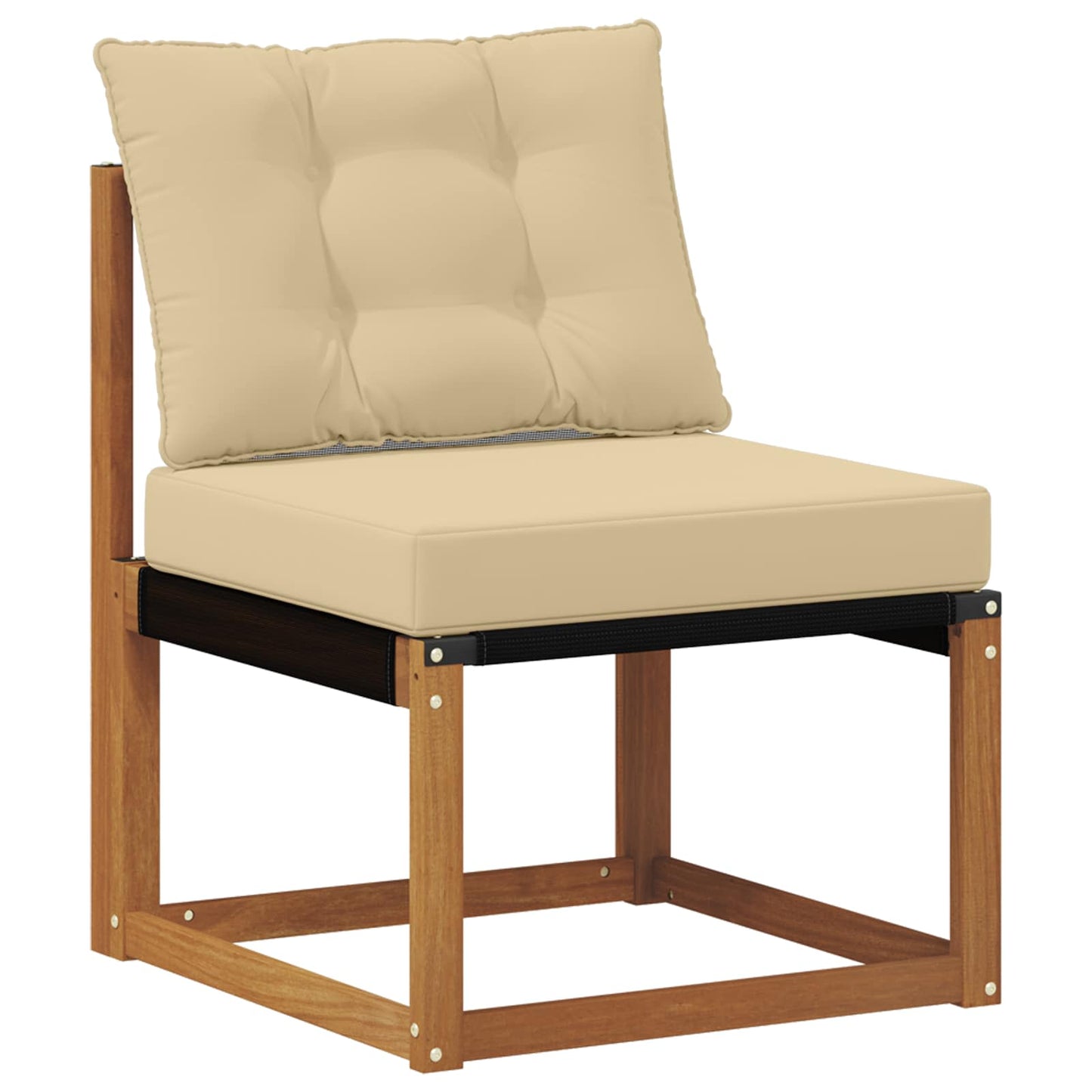 Udendørs sofagruppe 3 stk. Naturlig og Beige