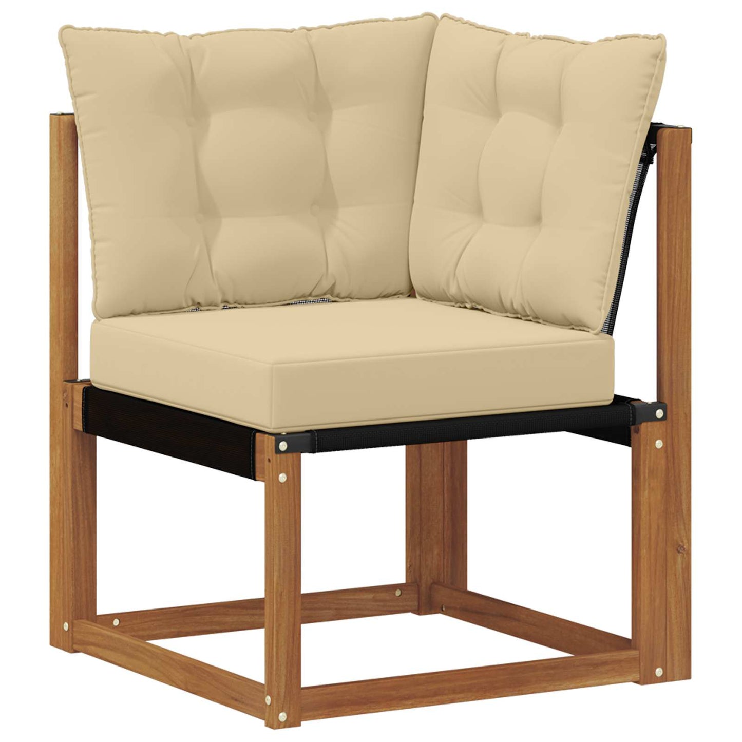 Udendørs sofagruppe 7 stk. Naturlig og Beige