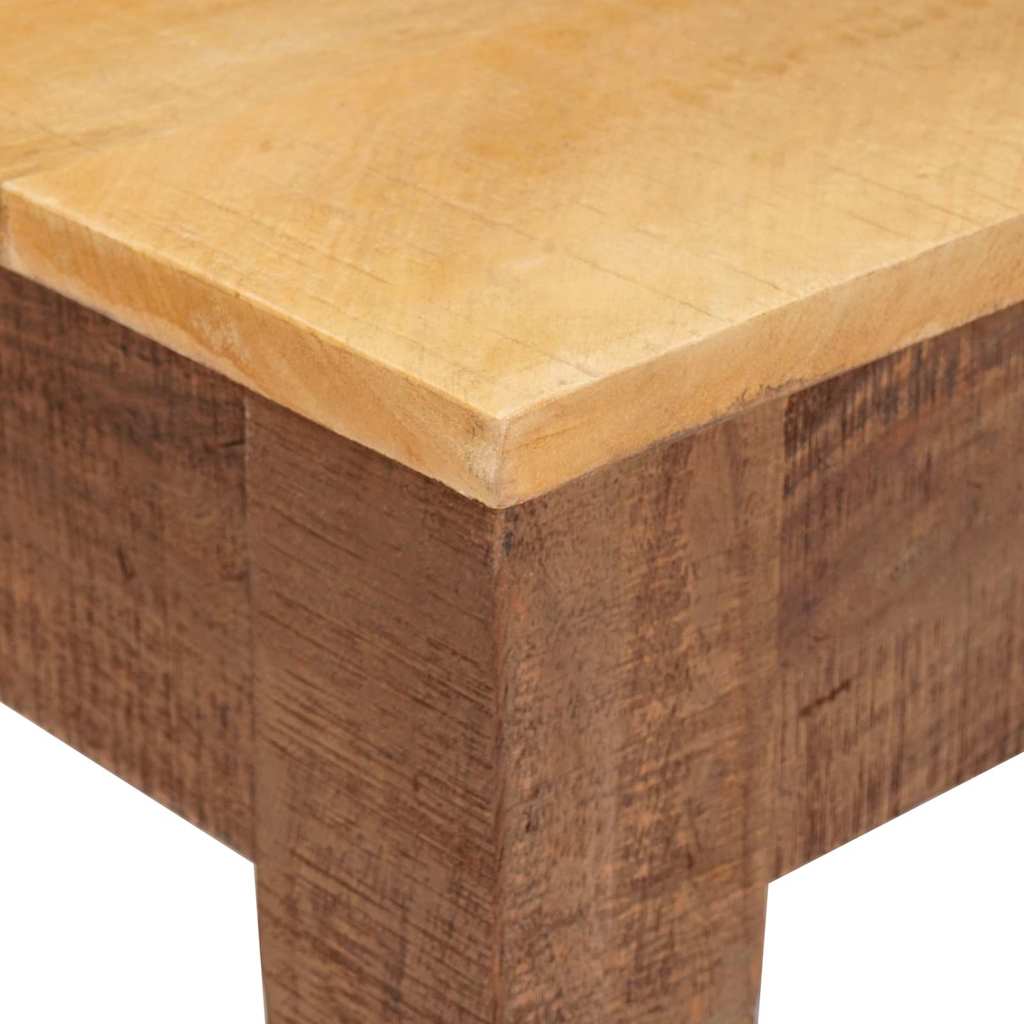Sofabord Brun 110 x 55 x 40 cm Massivt mangotræ