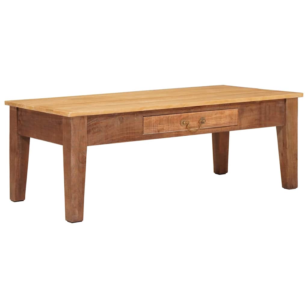 Sofabord Brun 110 x 55 x 40 cm Massivt mangotræ