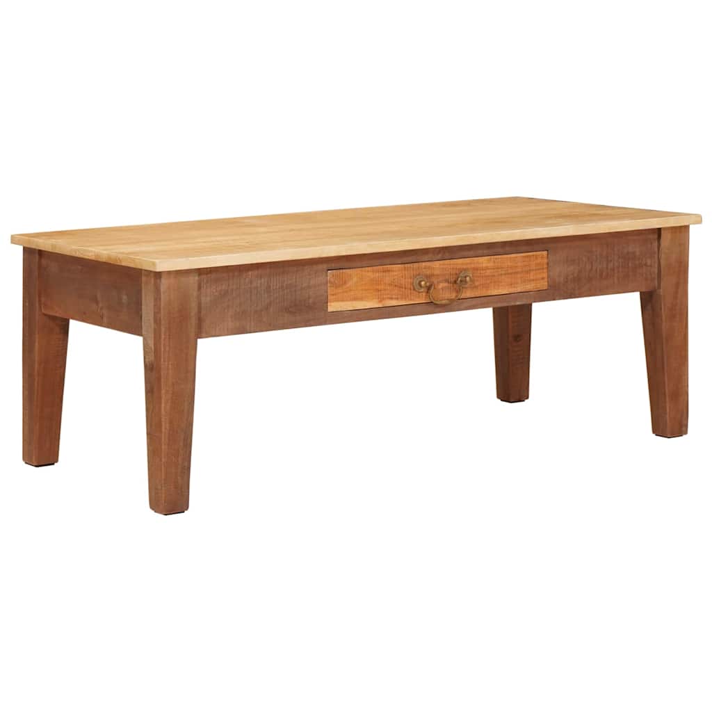 Sofabord Brun 110 x 55 x 40 cm Massivt mangotræ