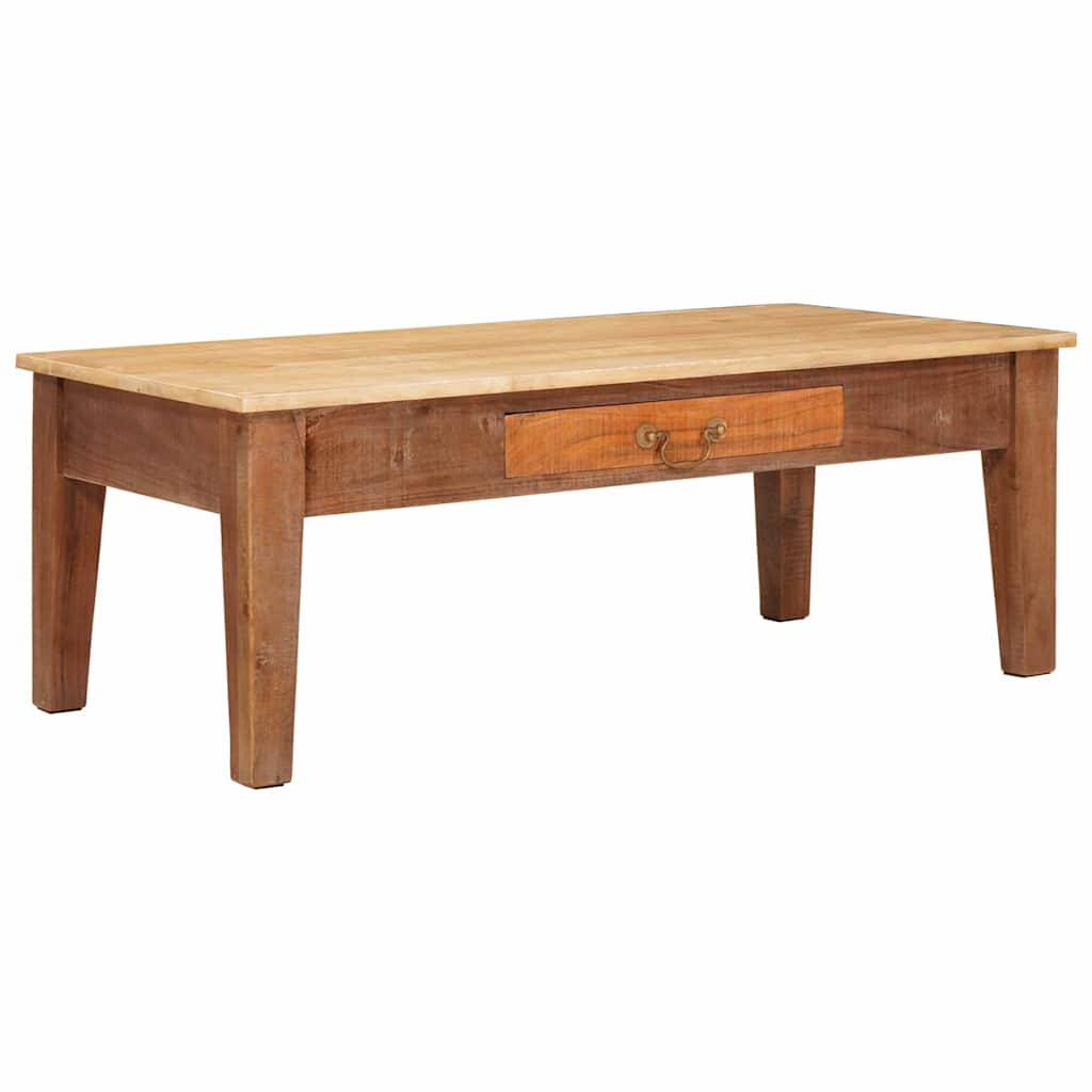 Sofabord Brun 110 x 55 x 40 cm Massivt mangotræ