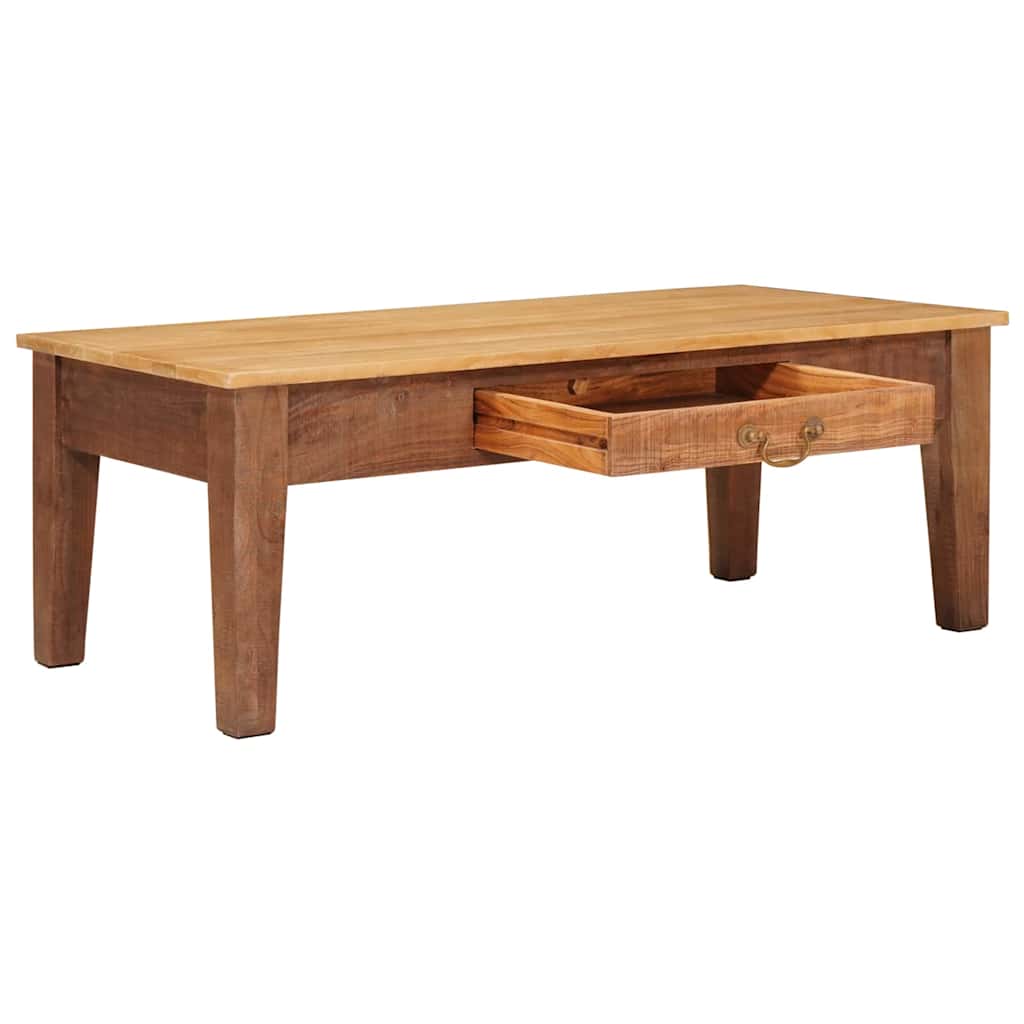 Sofabord Brun 110 x 55 x 40 cm Massivt mangotræ