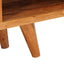 TV-skab med hylde Brun 110 x 30 x 40 cm Massivt Akacietræ