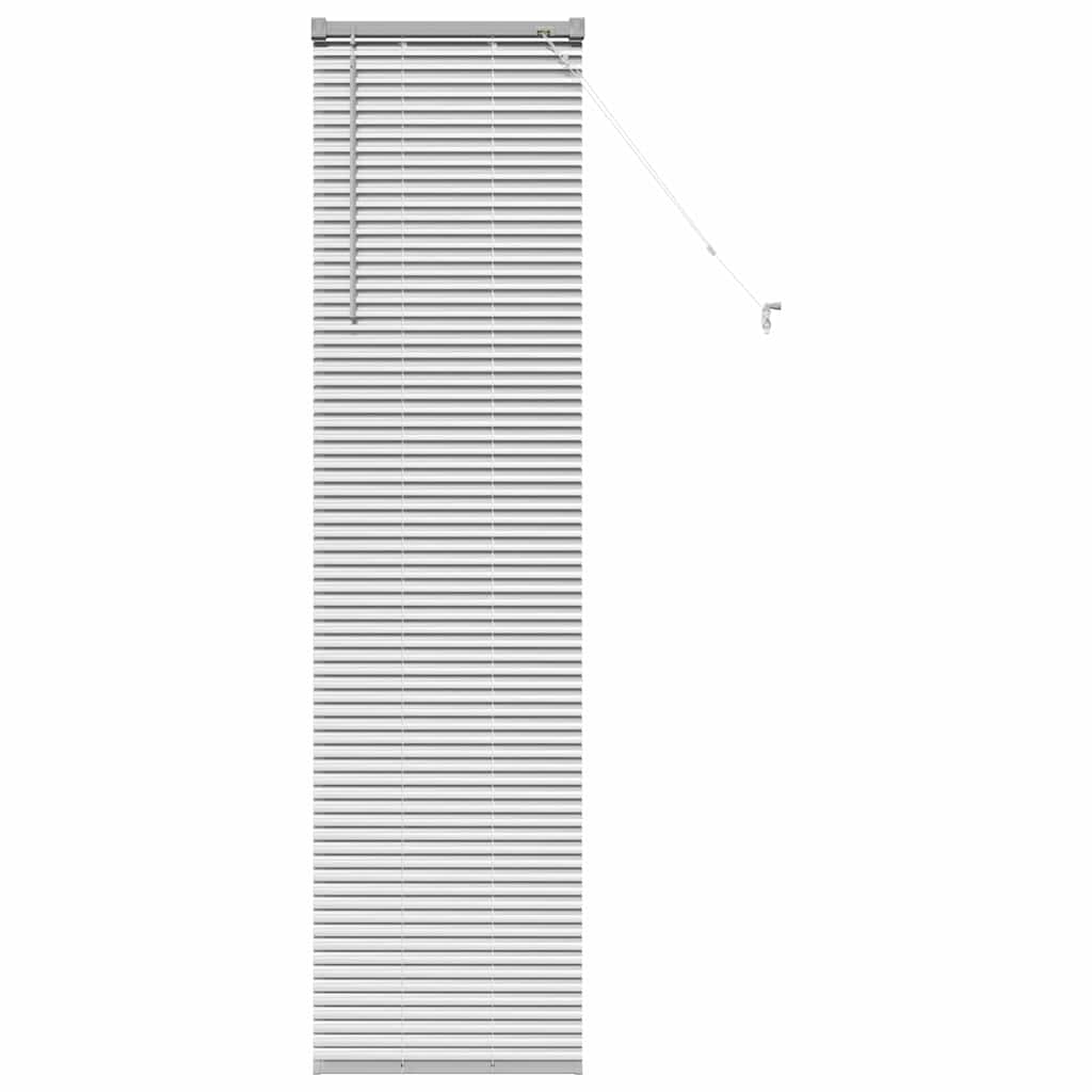 Persienner Sølv 175 x 50 cm 25 mm Aluminium