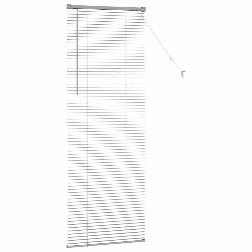 Persienner Sølv 175 x 55 cm 25 mm Aluminium