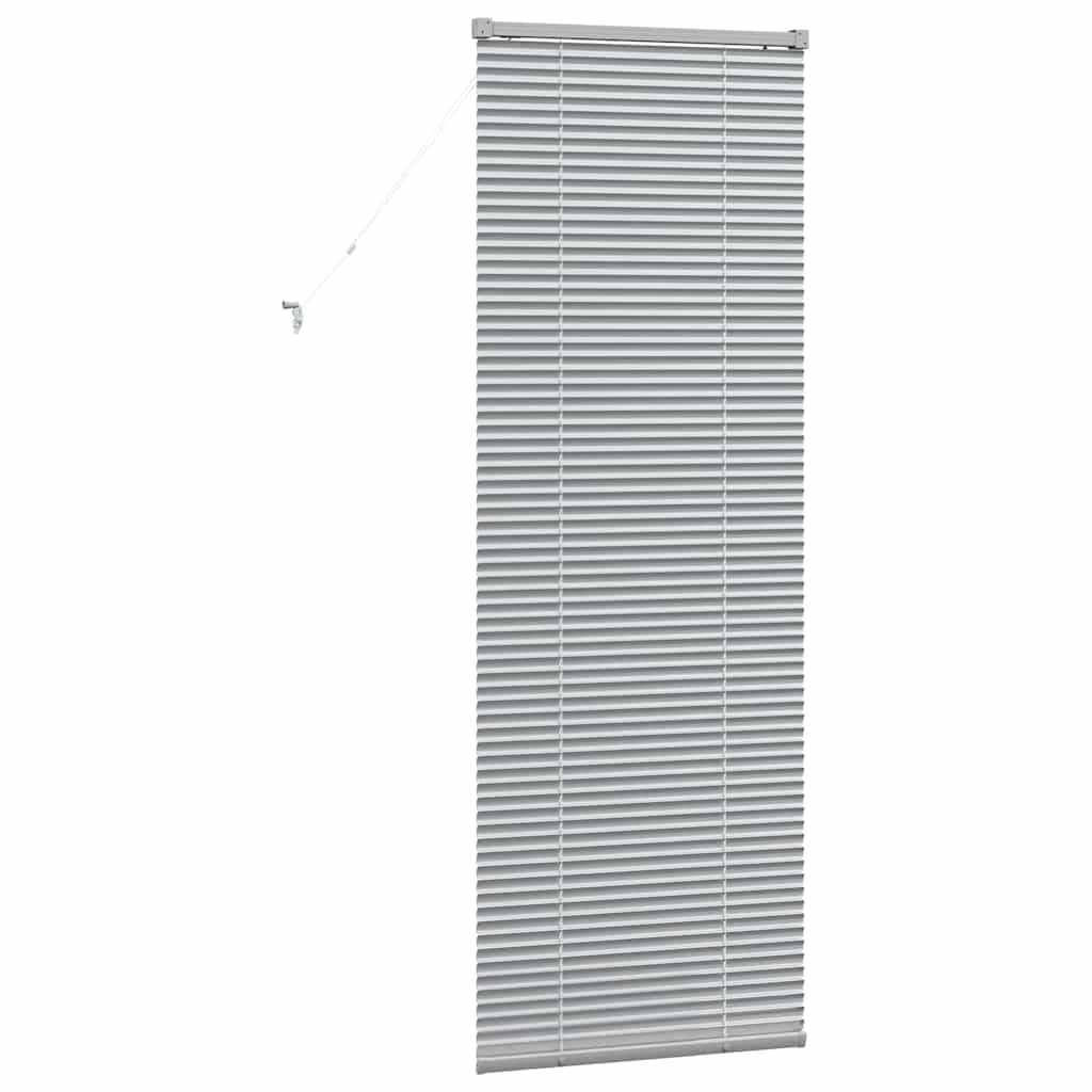 Persienner Sølv 175 x 55 cm 25 mm Aluminium