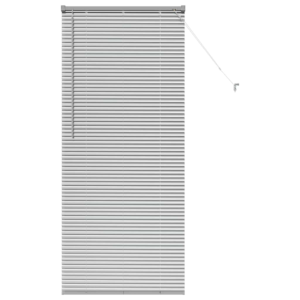 Persienner Sølv 175 x 70 cm 25 mm Aluminium