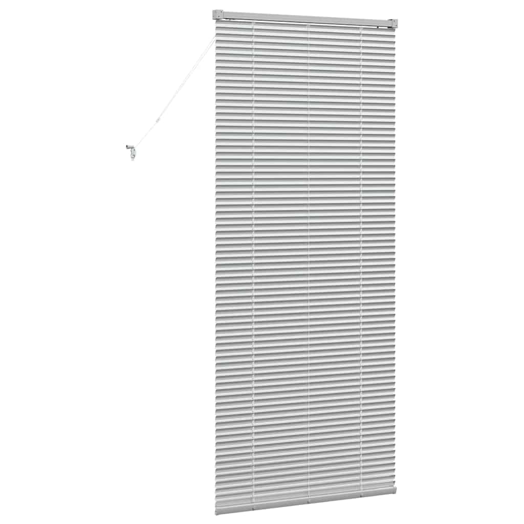 Persienner Sølv 175 x 80 cm 25 mm Aluminium
