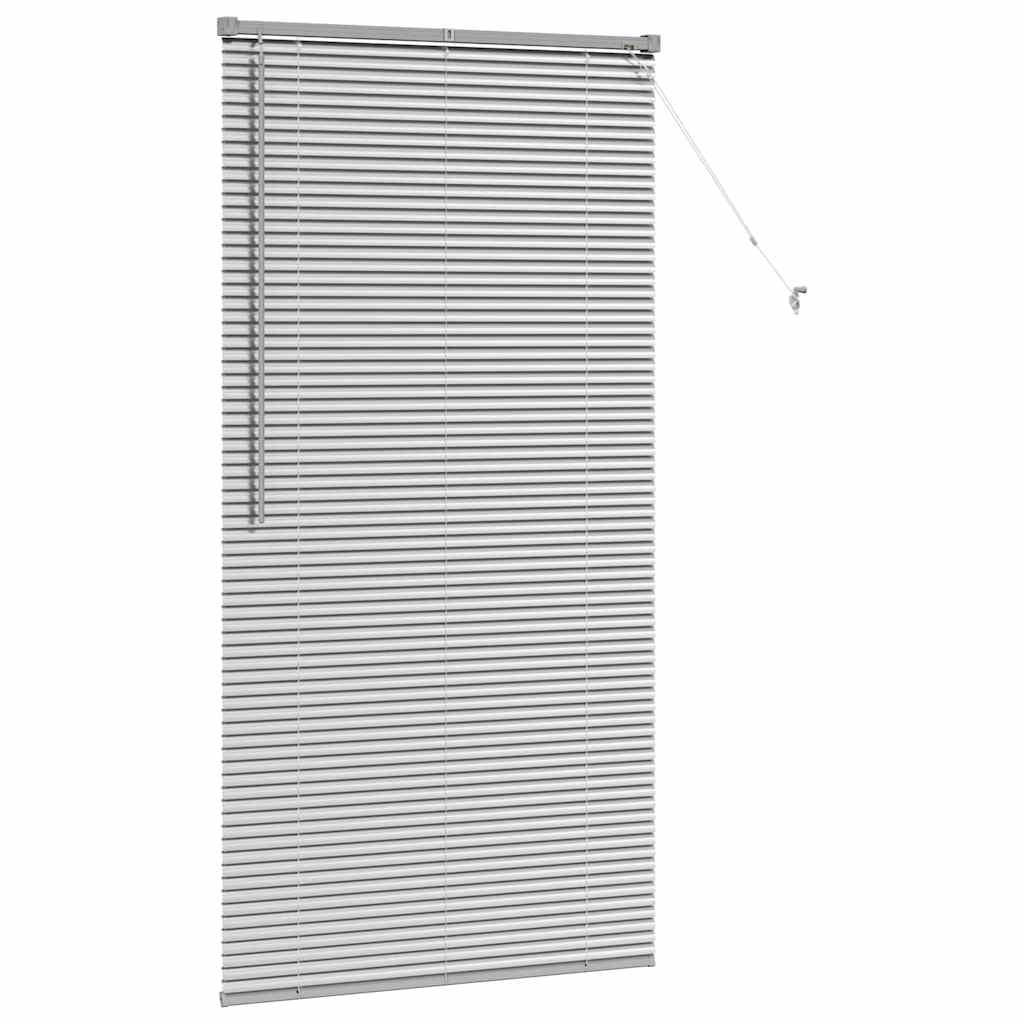 Persienner Sølv 175 x 90 cm 25 mm Aluminium
