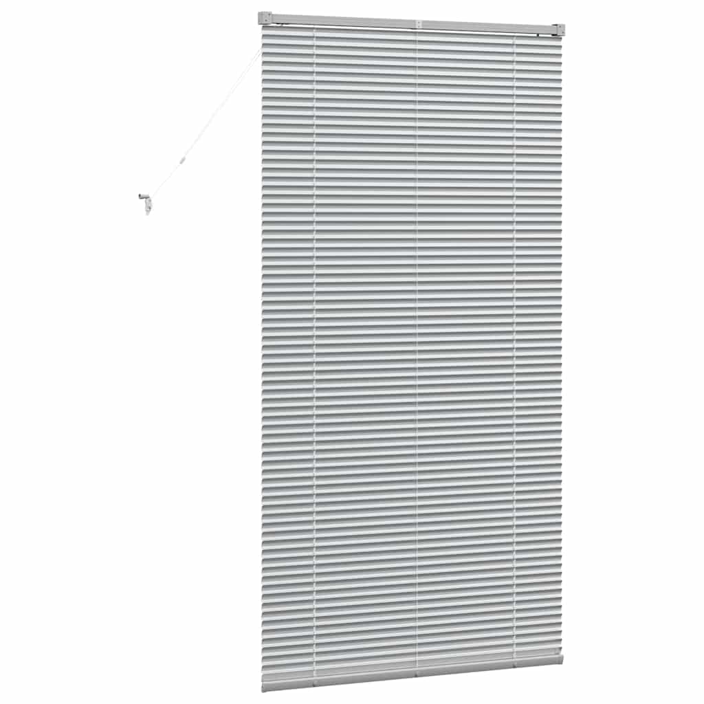 Persienner Sølv 175 x 95 cm 25 mm Aluminium