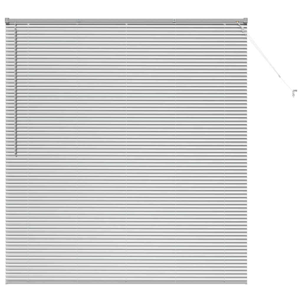 Persienner Sølv 175 x 155 cm 25 mm Aluminium