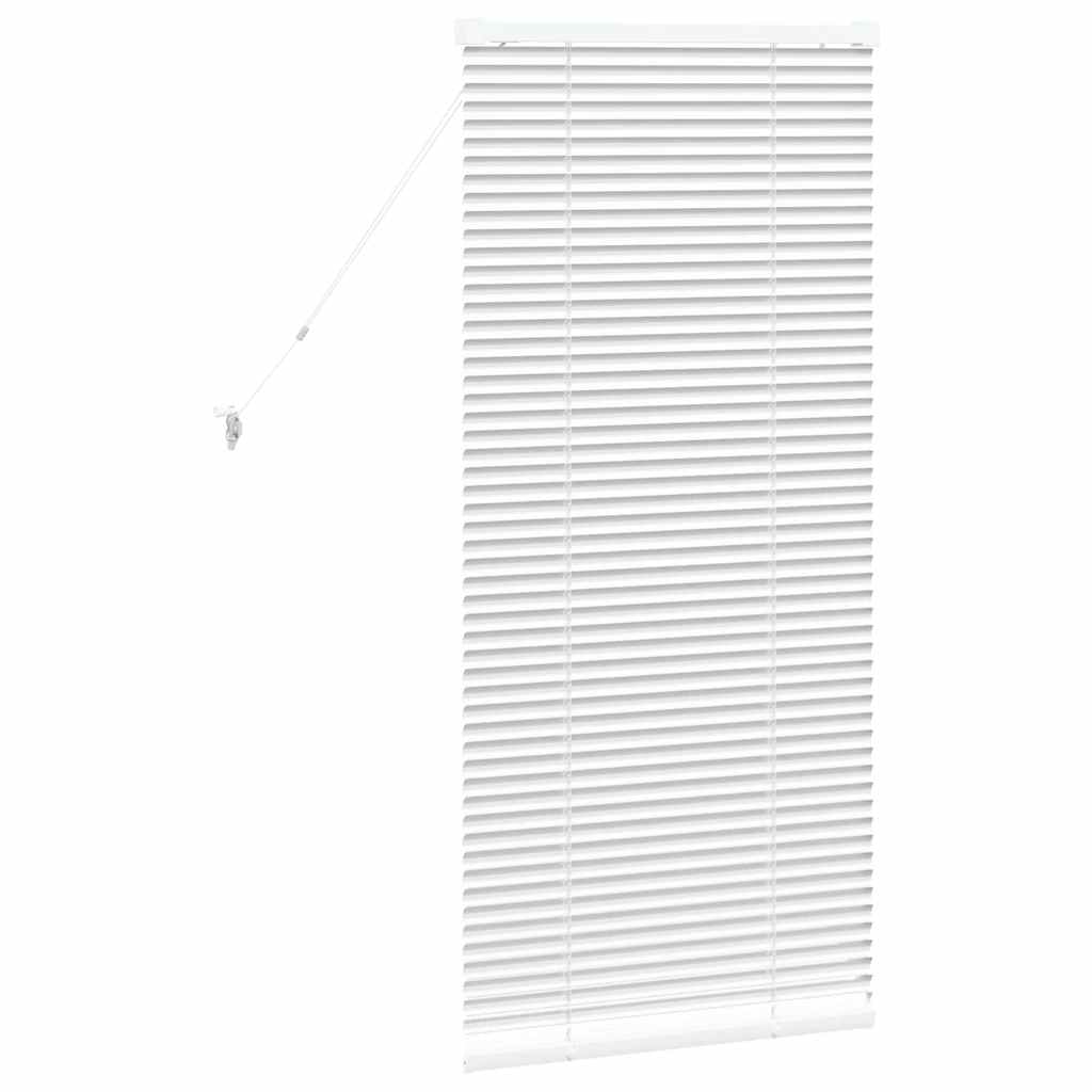 Persienner Hvid 130 x 65 cm 25 mm Aluminium