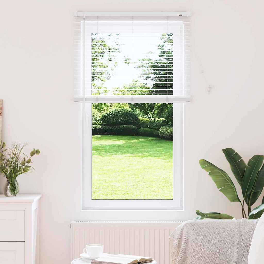 Persienner Hvid 130 x 70 cm 25 mm Aluminium