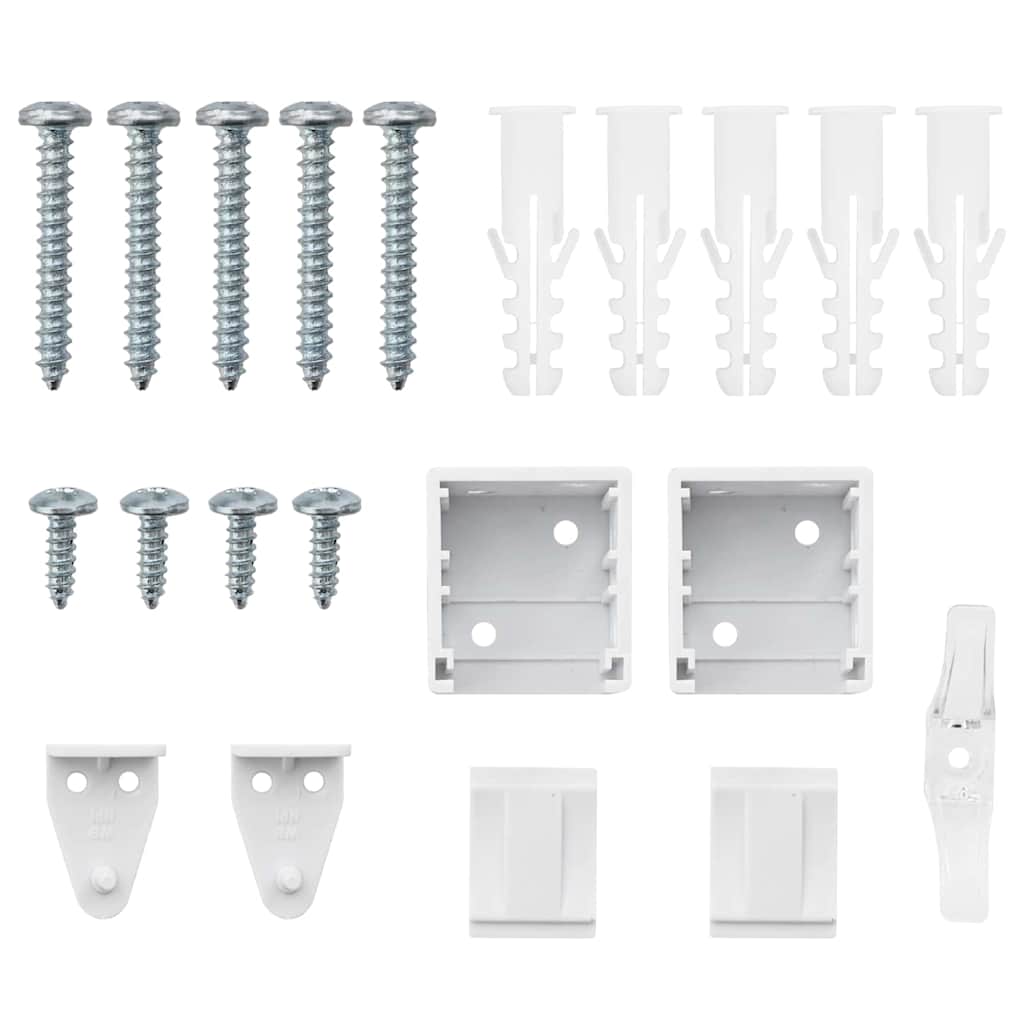 Persienner Hvid 130 x 80 cm 25 mm Aluminium