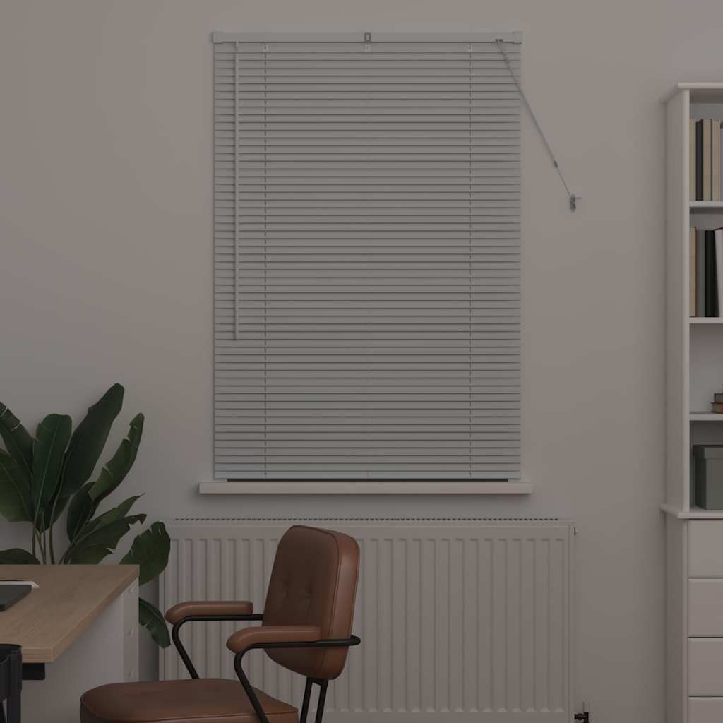Persienner Hvid 130 x 90 cm 25 mm Aluminium