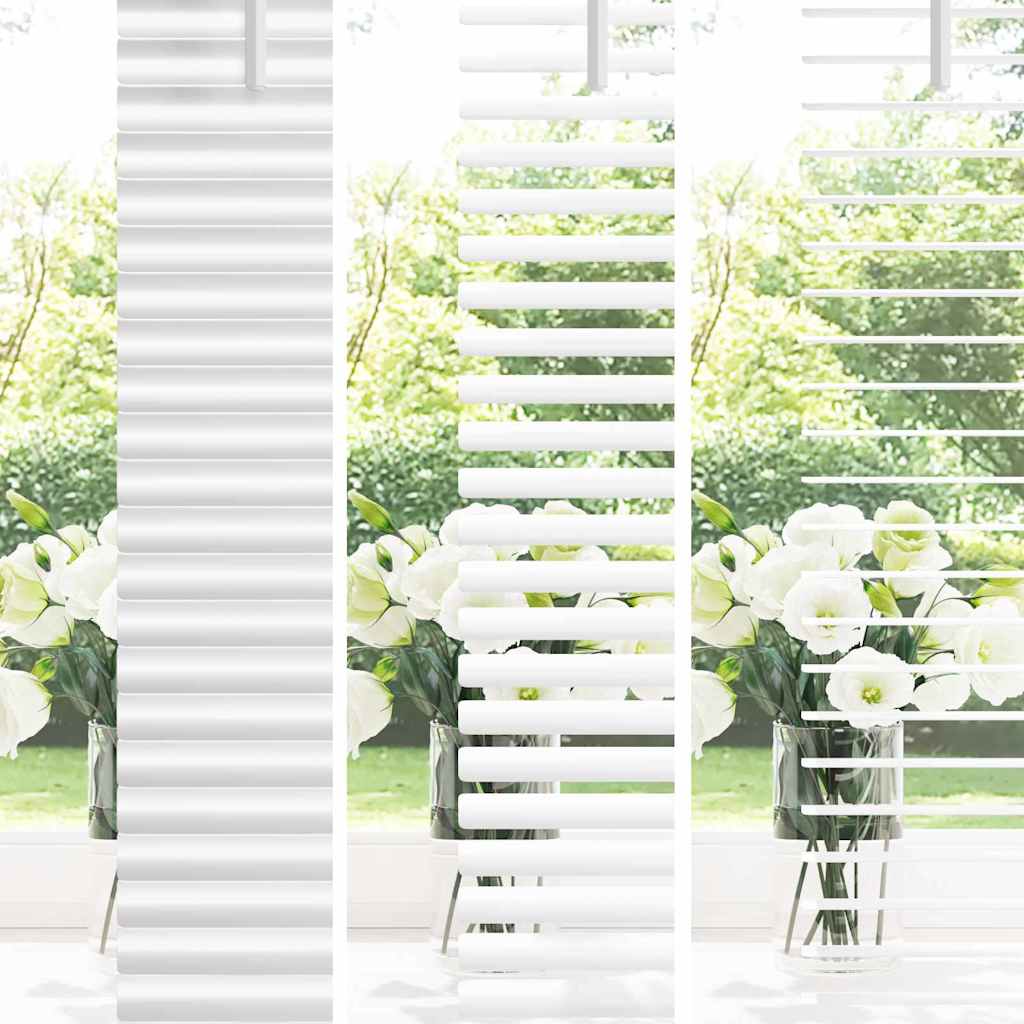 Persienner Hvid 130 x 90 cm 25 mm Aluminium