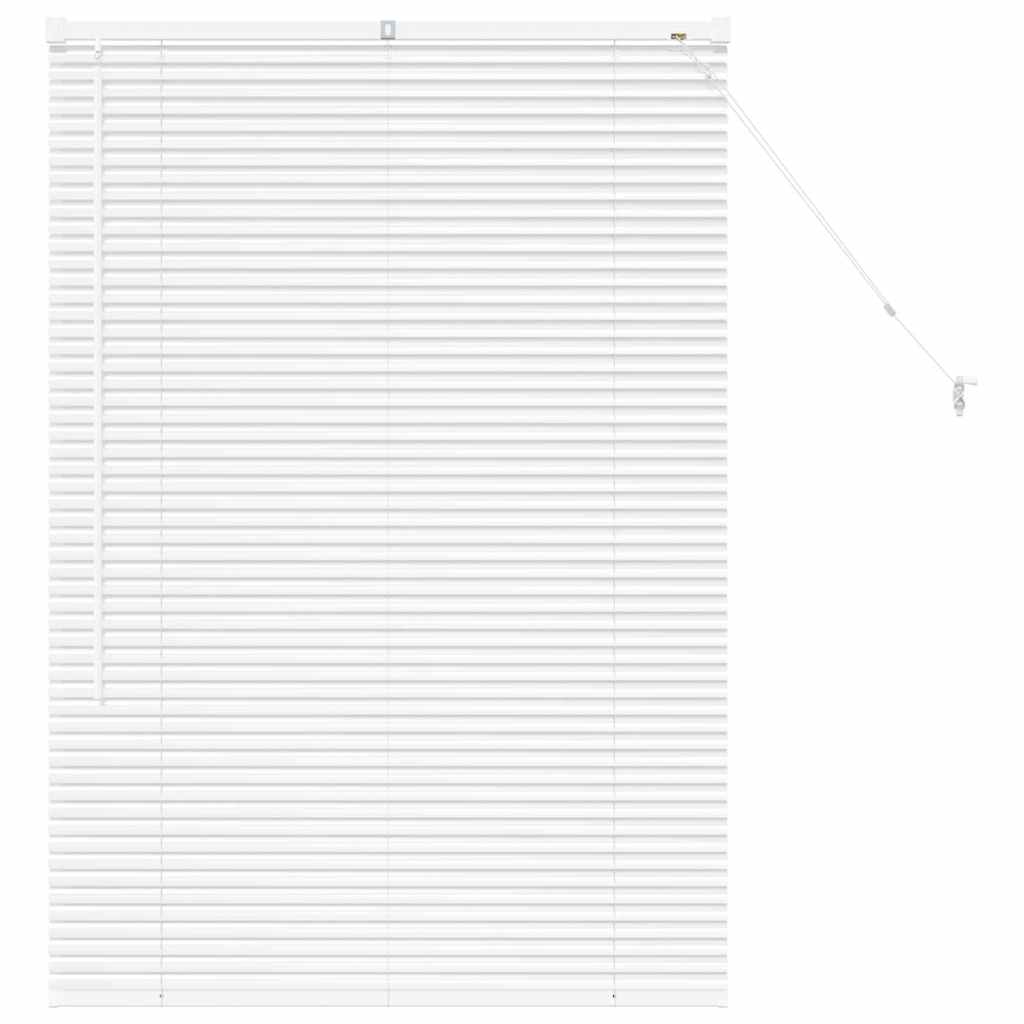 Persienner Hvid 130 x 95 cm 25 mm Aluminium