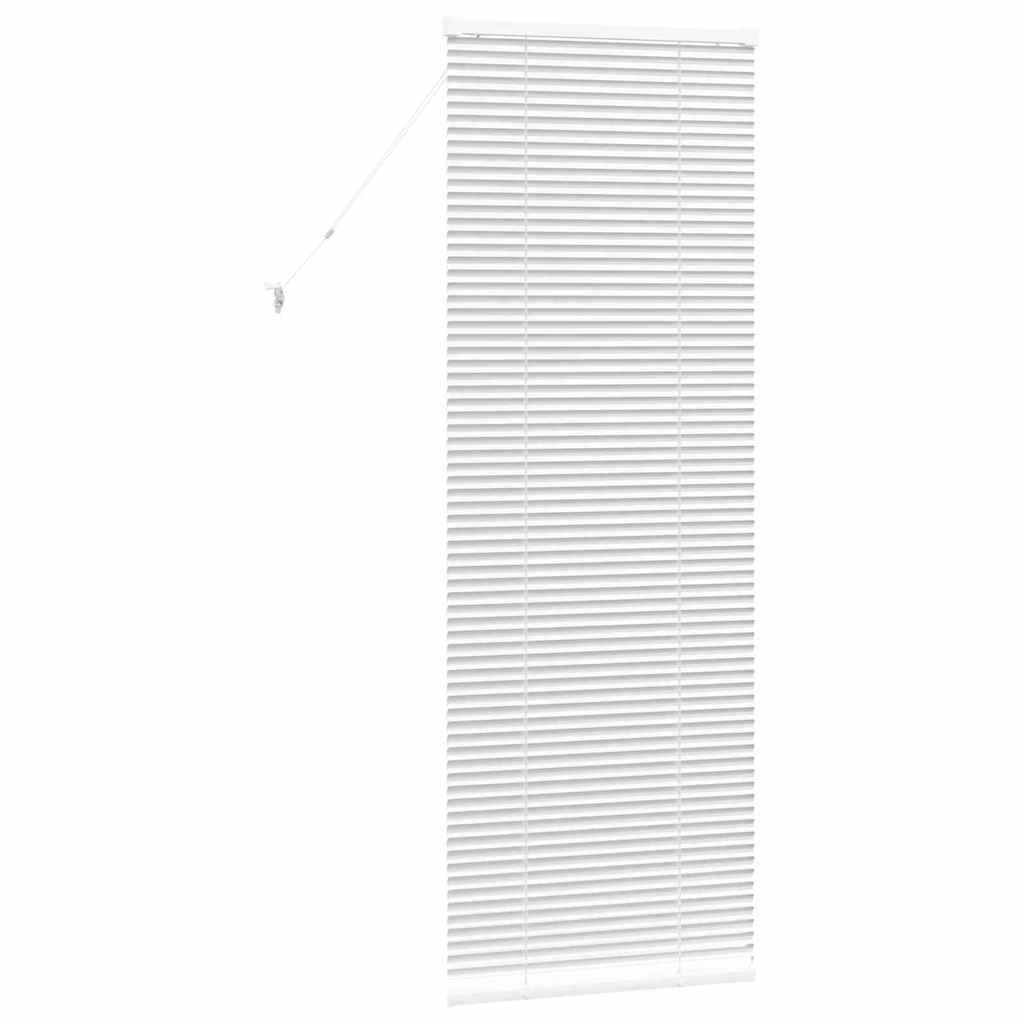 Persienner Hvid 175 x 60 cm 25 mm Aluminium