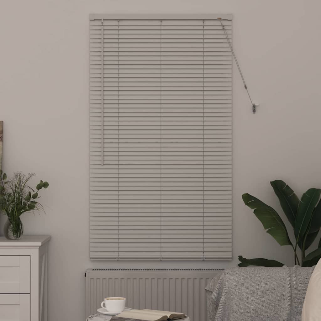 Persienner Hvid 175 x 75 cm 25 mm Aluminium