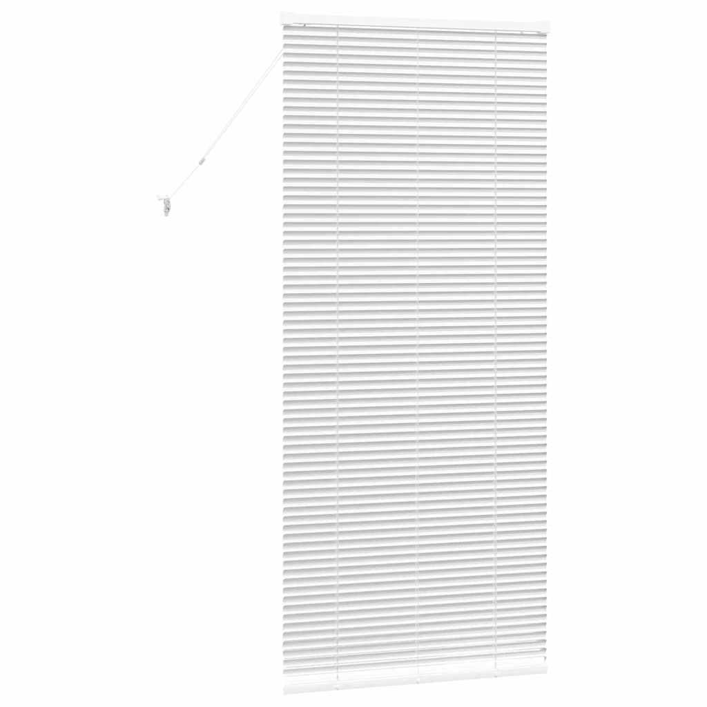Persienner Hvid 175 x 75 cm 25 mm Aluminium