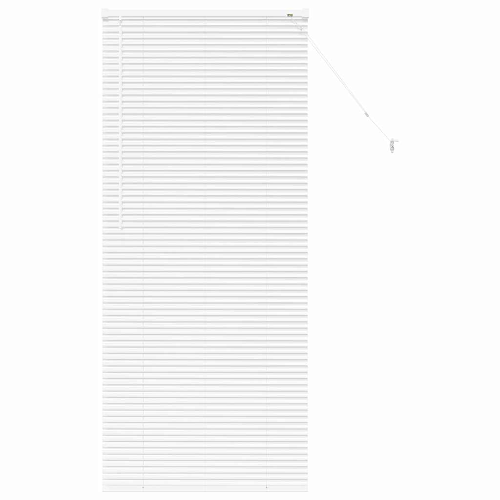 Persienner Hvid 175 x 75 cm 25 mm Aluminium