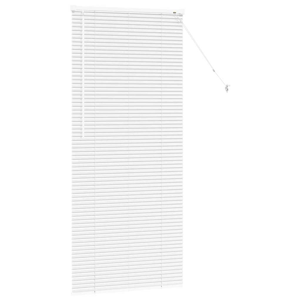 Persienner Hvid 175 x 80 cm 25 mm Aluminium