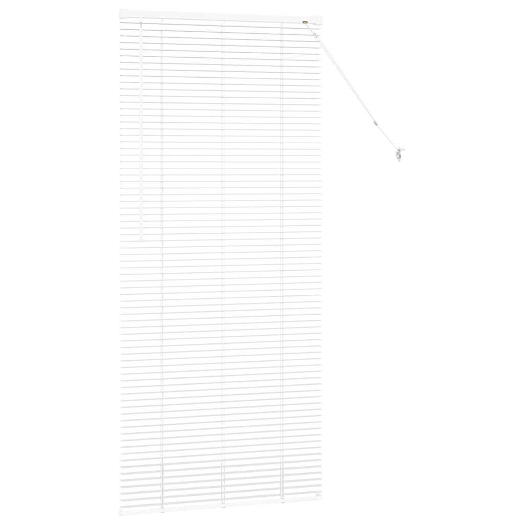 Persienner Hvid 175 x 80 cm 25 mm Aluminium