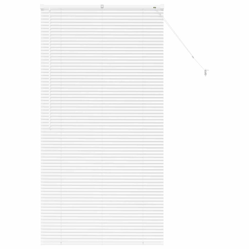Persienner Hvid 175 x 85 cm 25 mm Aluminium