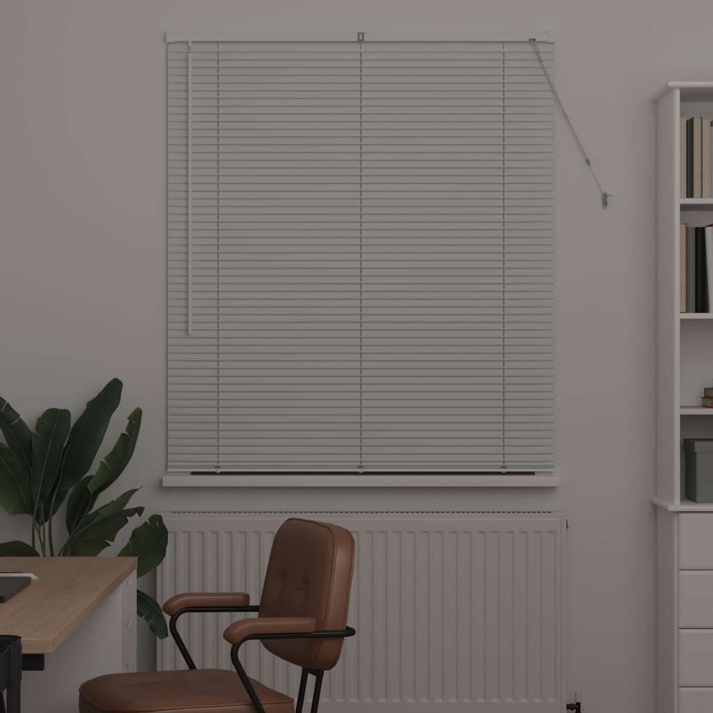 Persienner Hvid 175 x 110 cm 25 mm Aluminium