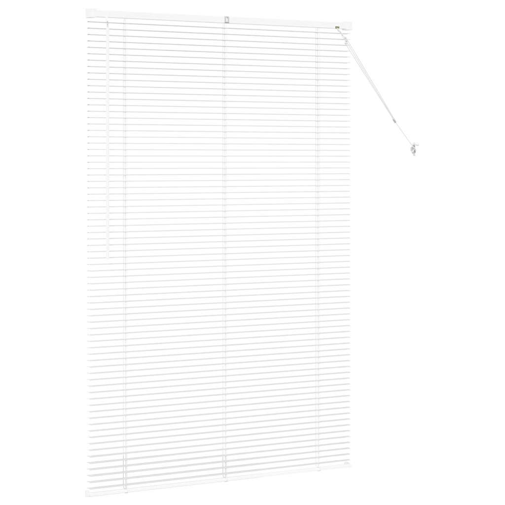 Persienner Hvid 175 x 110 cm 25 mm Aluminium