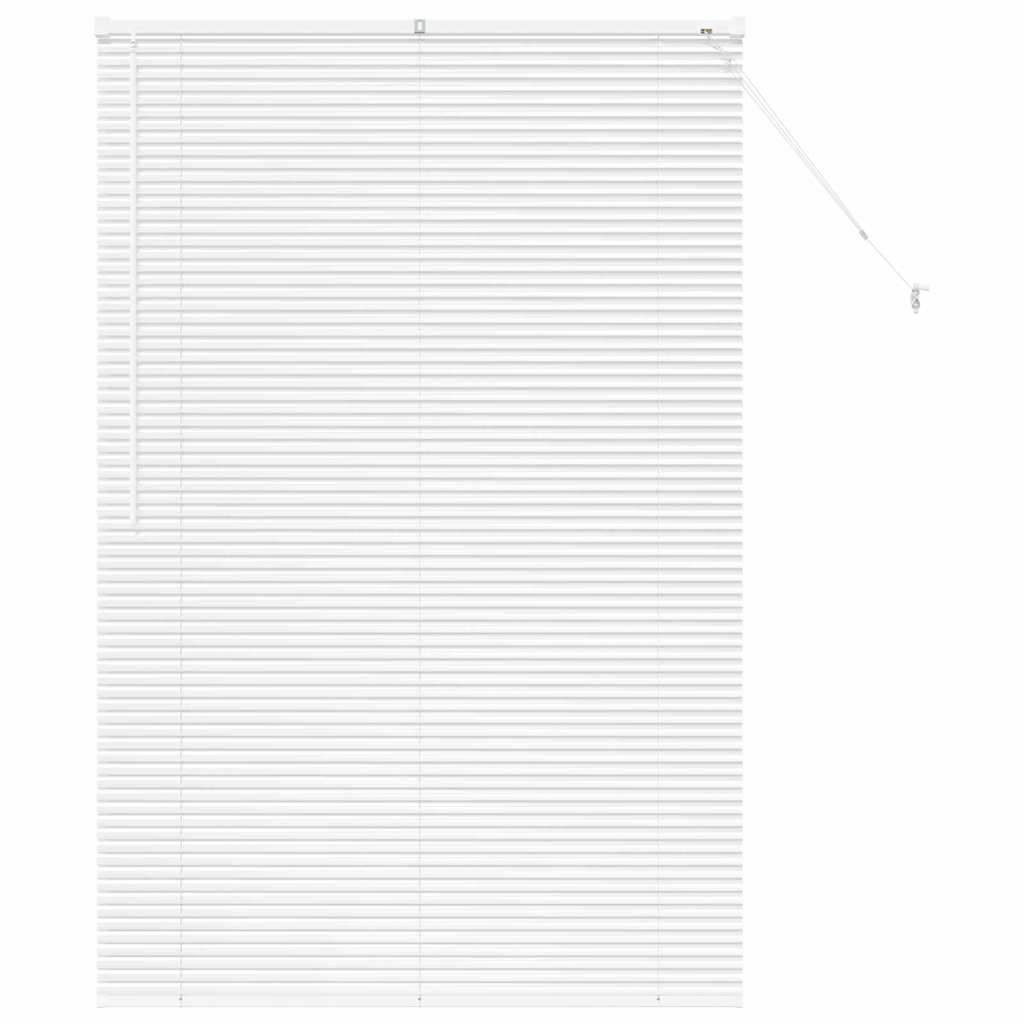 Persienner Hvid 175 x 115 cm 25 mm Aluminium