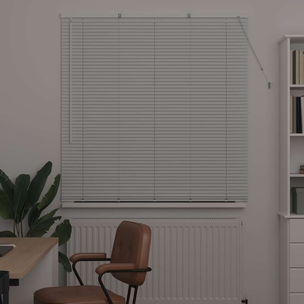 Persienner Hvid 175 x 125 cm 25 mm Aluminium