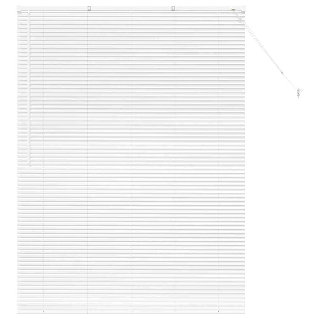 Persienner Hvid 175 x 125 cm 25 mm Aluminium