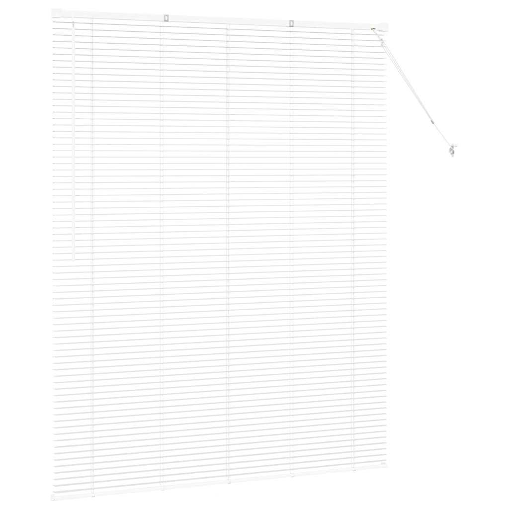 Persienner Hvid 175 x 140 cm 25 mm Aluminium