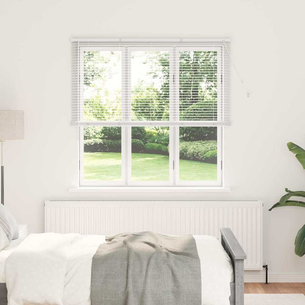 Persienner Hvid 175 x 145 cm 25 mm Aluminium