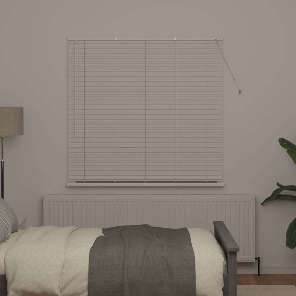 Persienner Hvid 175 x 145 cm 25 mm Aluminium