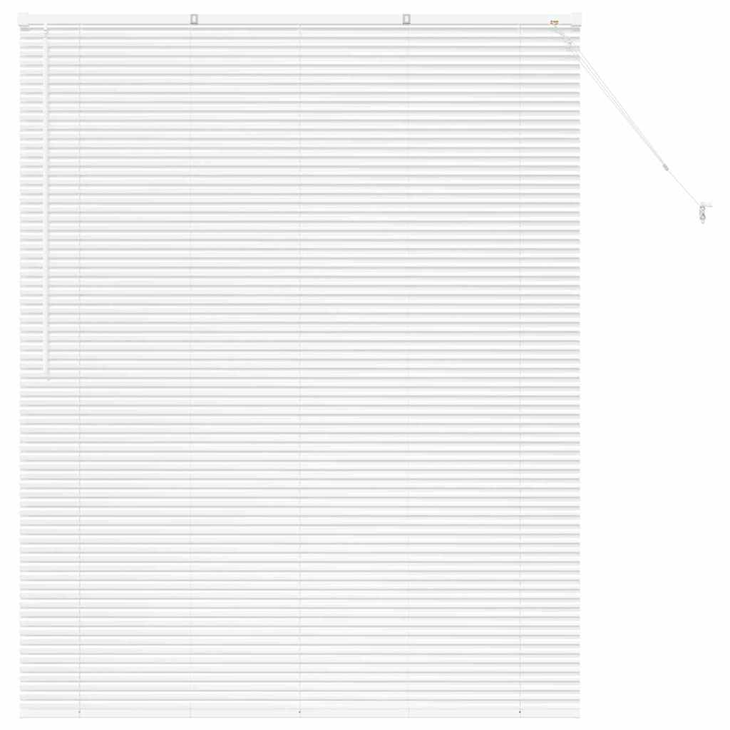 Persienner Hvid 175 x 145 cm 25 mm Aluminium