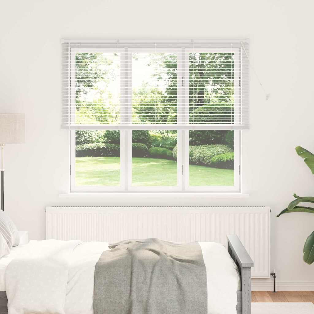 Persienner Hvid 175 x 160 cm 25 mm Aluminium