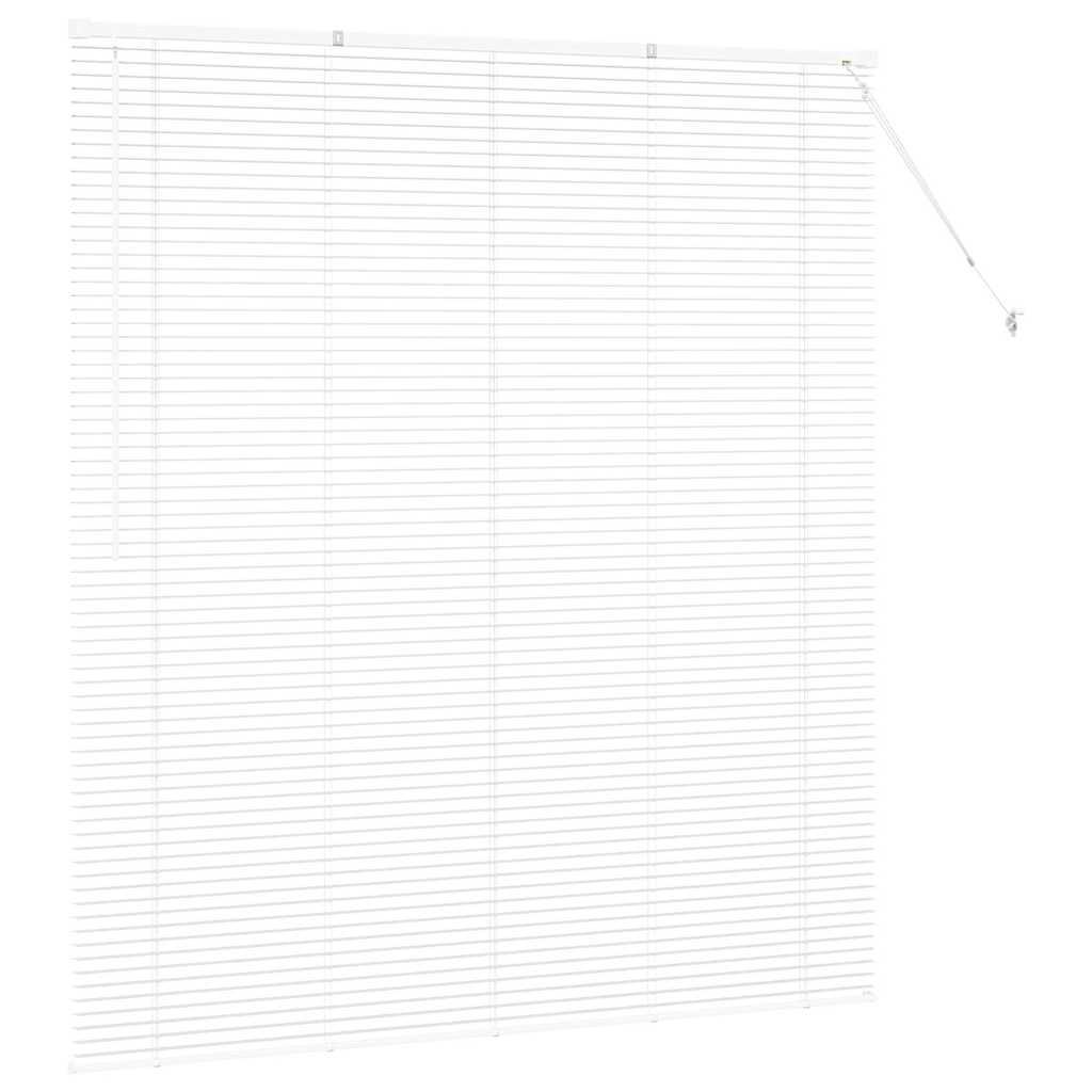 Persienner Hvid 175 x 160 cm 25 mm Aluminium