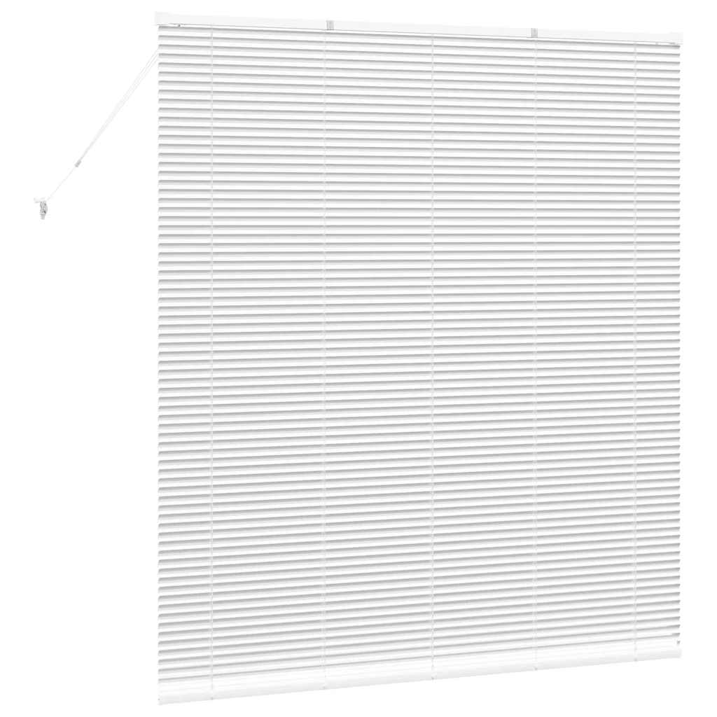 Persienner Hvid 175 x 160 cm 25 mm Aluminium