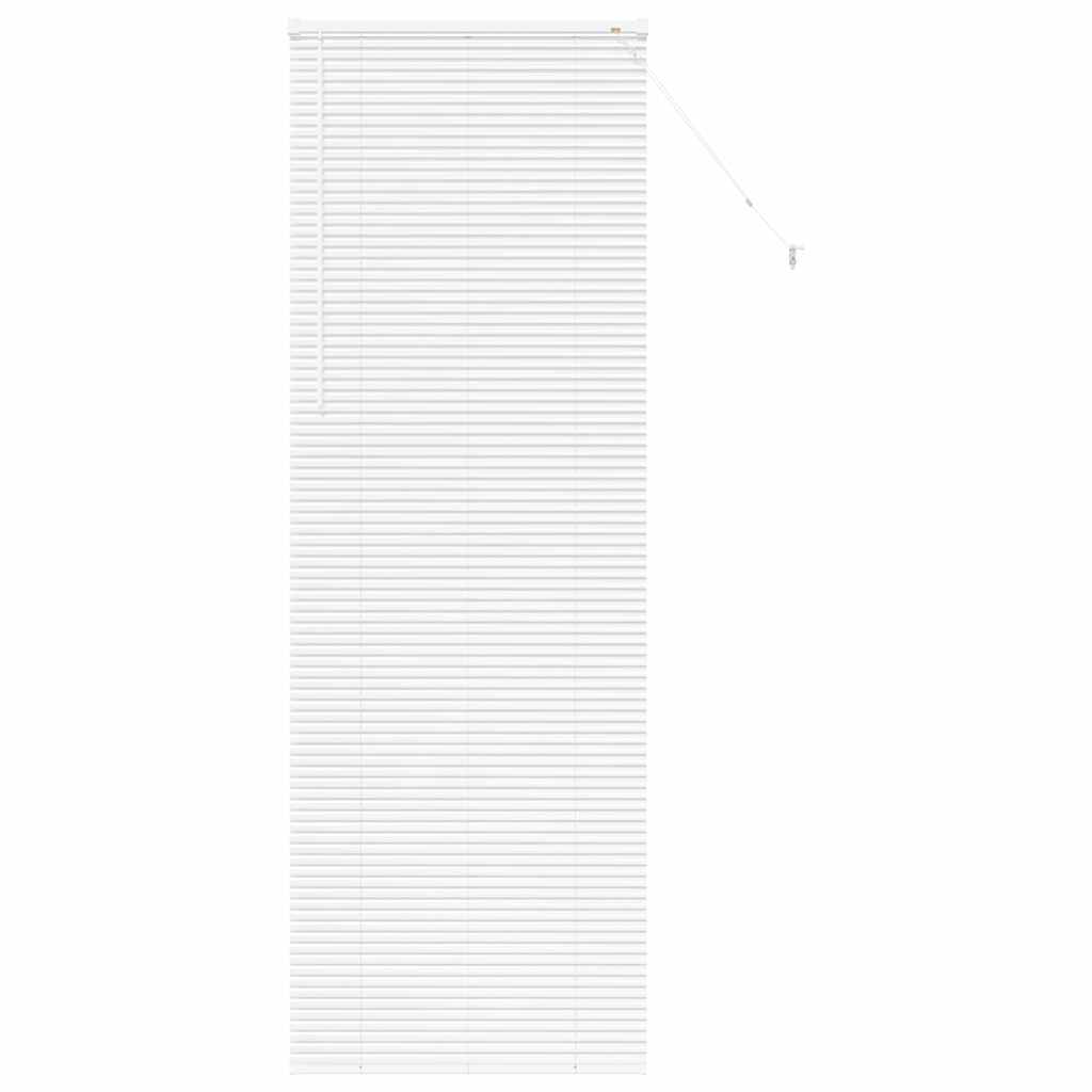 Persienner Hvid 220 x 80 cm 25 mm Aluminium